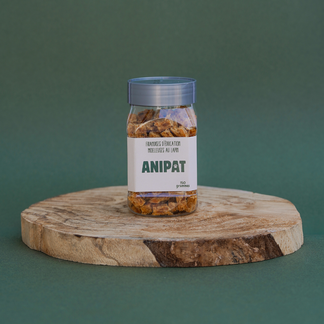 Friandises d'Éducation Moelleuses au Lapin (150gr)